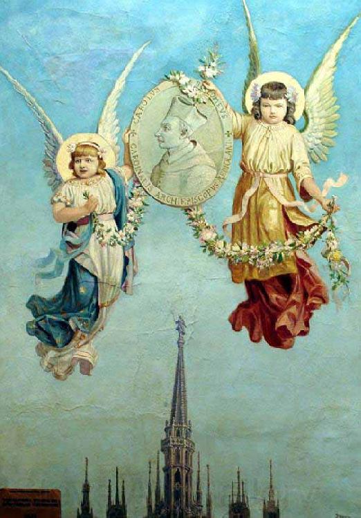 Benedito Calixto True effigy of Saint Charles Borromeo Germany oil painting art